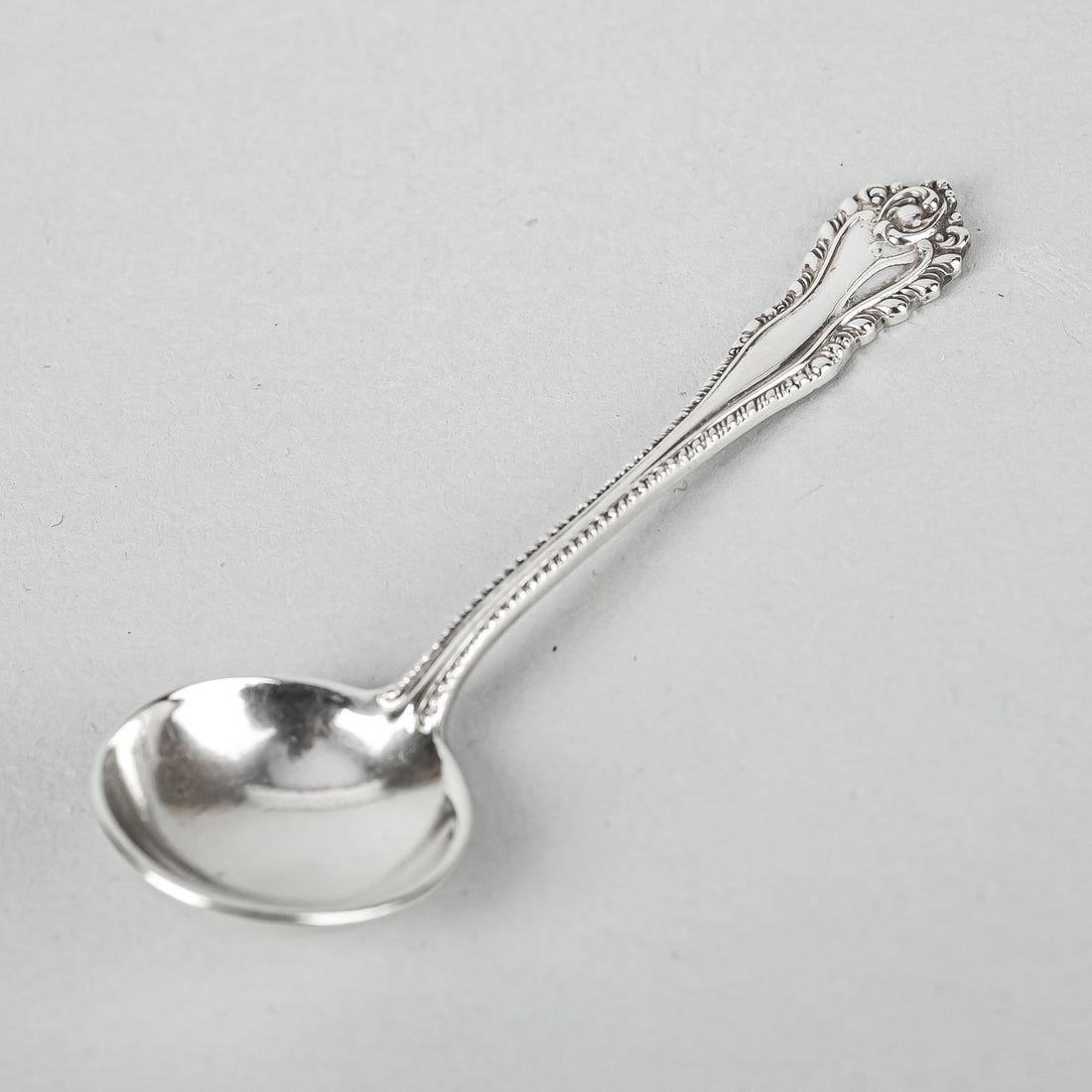 BIRKS Gadroon Sterling Salt Spoons Set of 4