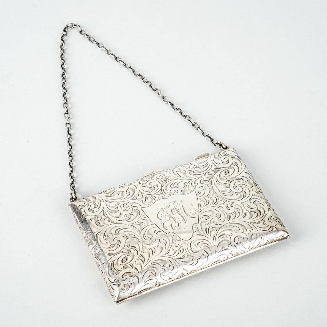 WILLIAM HAIR HASELER Sterling Compact Coin Purse