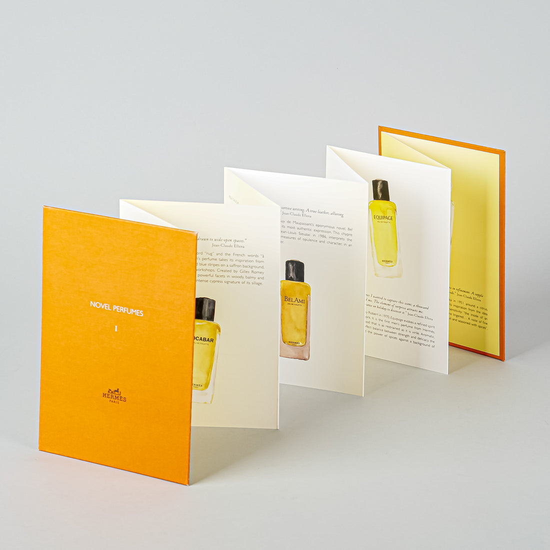 HERMES 2 Perfume Pocket Library Set Books