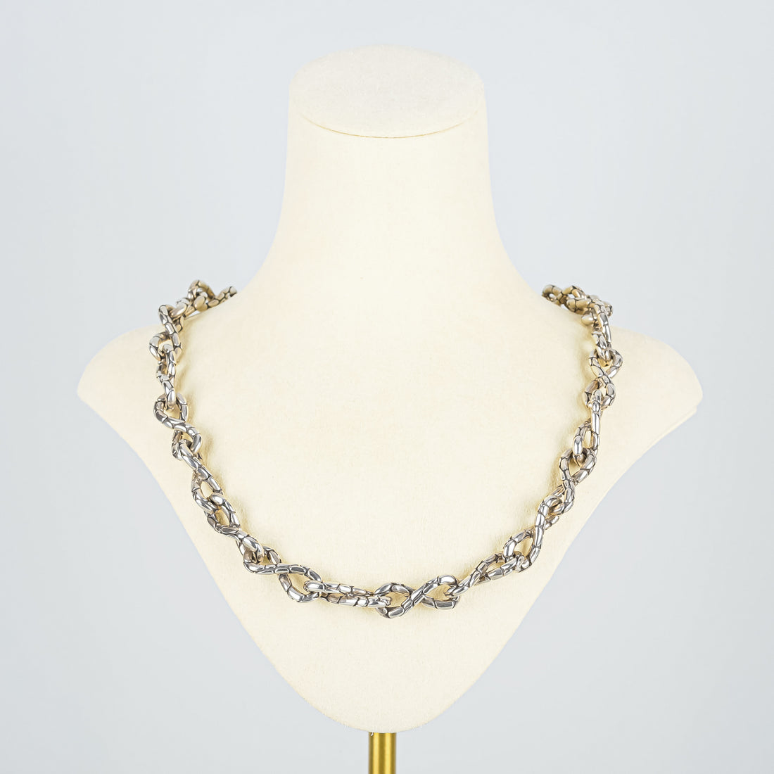 JOHN HARDY Sterling Kali Pebble Infinity Necklace
