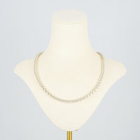 JOSEPH ESPOSITO Sterling Wheat Syle Chain Necklace