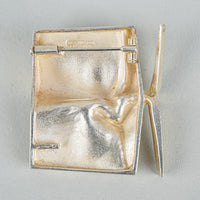 LAPPONIA Vintage Sterling Modernist Pendant Brooch