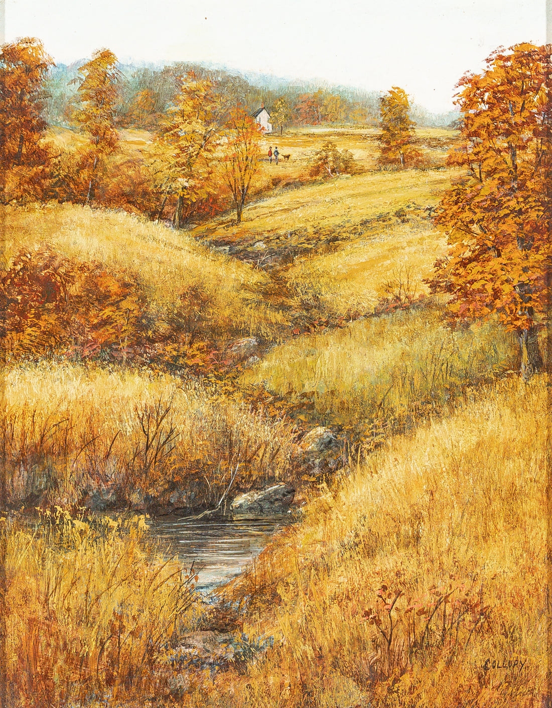 Richard K. Collopy (American 1942-2015) Landscape W/Trees