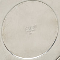 ALESSI Michael Graves Stainless Steel Cream & Covered Sugar w/Spoon Blue
