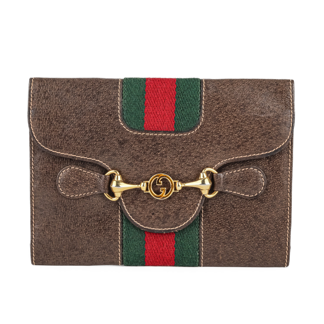 GUCCI Vintage Envelope Horsebit Wallet