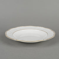WEDGWOOD Crown Gold Soup Plates Set Of 8