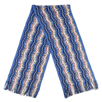MISSONI Chevron Scarf - Blue