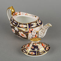 ROYAL CROWN DERBY Traditional Imari 2451 Tea Set 21 Pieces