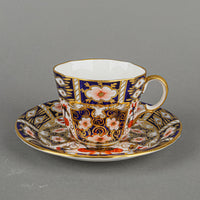 ROYAL CROWN DERBY Traditional Imari 2451 Tea Set 21 Pieces