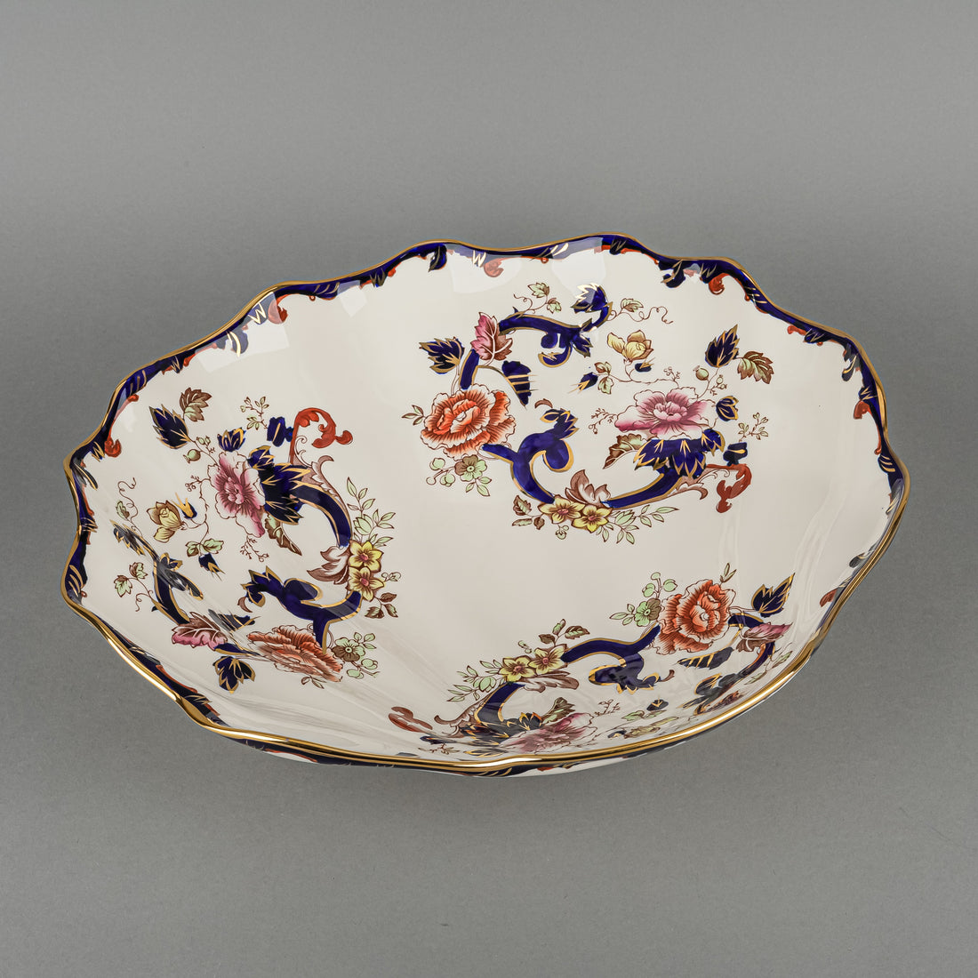 MASONS Mandalay Blue Shell Bowl