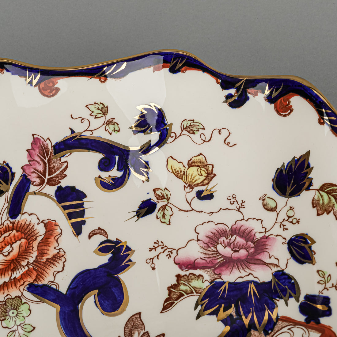 MASONS Mandalay Blue Shell Bowl