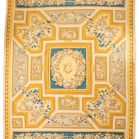 Wool Aubusson Style Needlepoint Rug 161"x120"