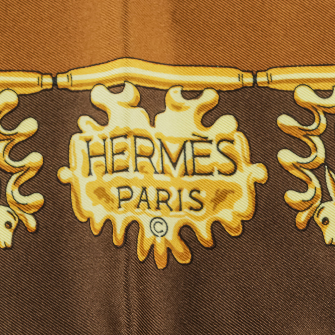 HERMES Silk Scarf 90 - Les Cavaliers D'Ors