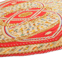 HERMES Plisse Silk Scarf - Donner La Main