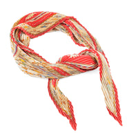 HERMES Plisse Silk Scarf - Donner La Main