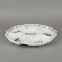 ROYAL WORCESTER Country Kitchen 6 Section Chip & Dip