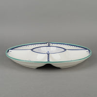 VILLEROY & BOCH Blue Bird Switch 5 Section Chip & Dip