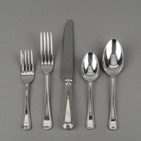 CAVENDISH PLATE Bead Silverplate Flatware 10 Place Settings Plus Extras