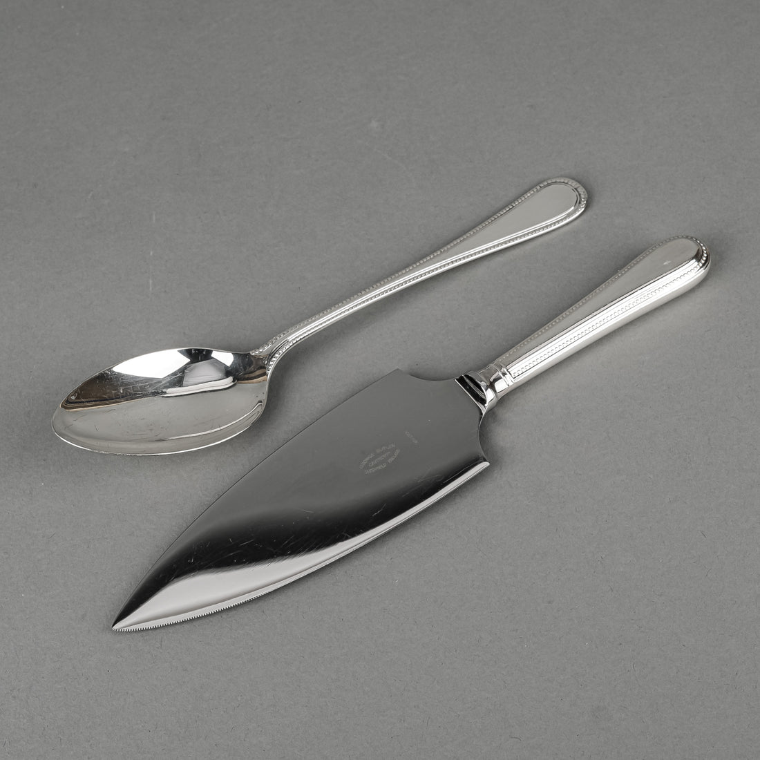 CAVENDISH PLATE Bead Silverplate Flatware 10 Place Settings Plus Extras