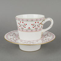 ROYAL CROWN DERBY Brittany Trembleuse Cup & Saucer