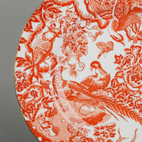 ROYAL CROWN DERBY Red Aves 16 Pieces