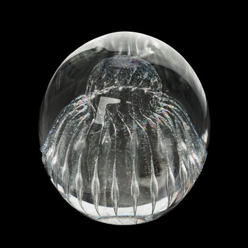 ROBERT HELD ART GLASS Jellyfish Paperweight H3.5"
