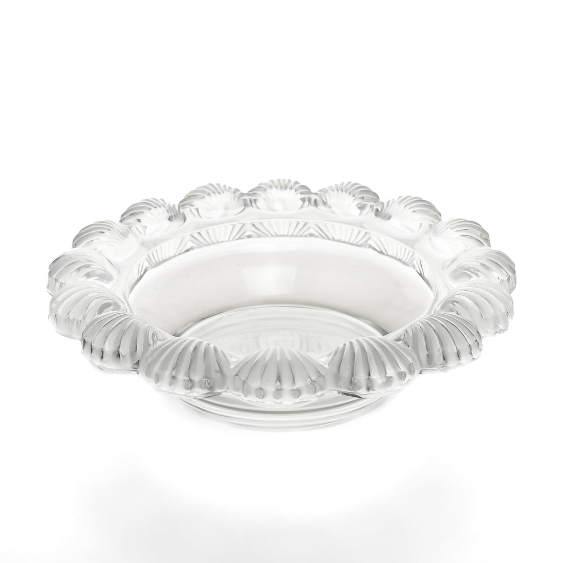 LALIQUE Pornic Scallop Bowl