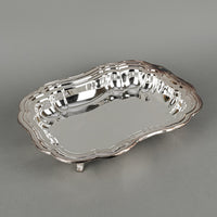 Wm A ROGERS Silver Plate Footed Covered Serving Dish 4940