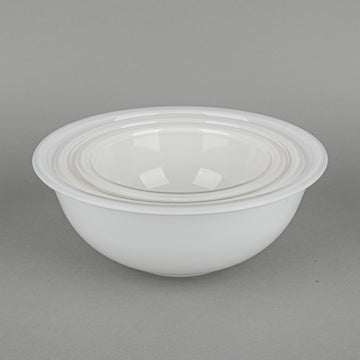 PYREX Glass Nesting Bowls White Set of 3