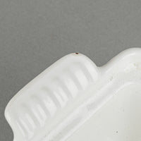 Vintage LE CREUSET Enamel Cast Iron Pate Terrine With Lid 28cm White