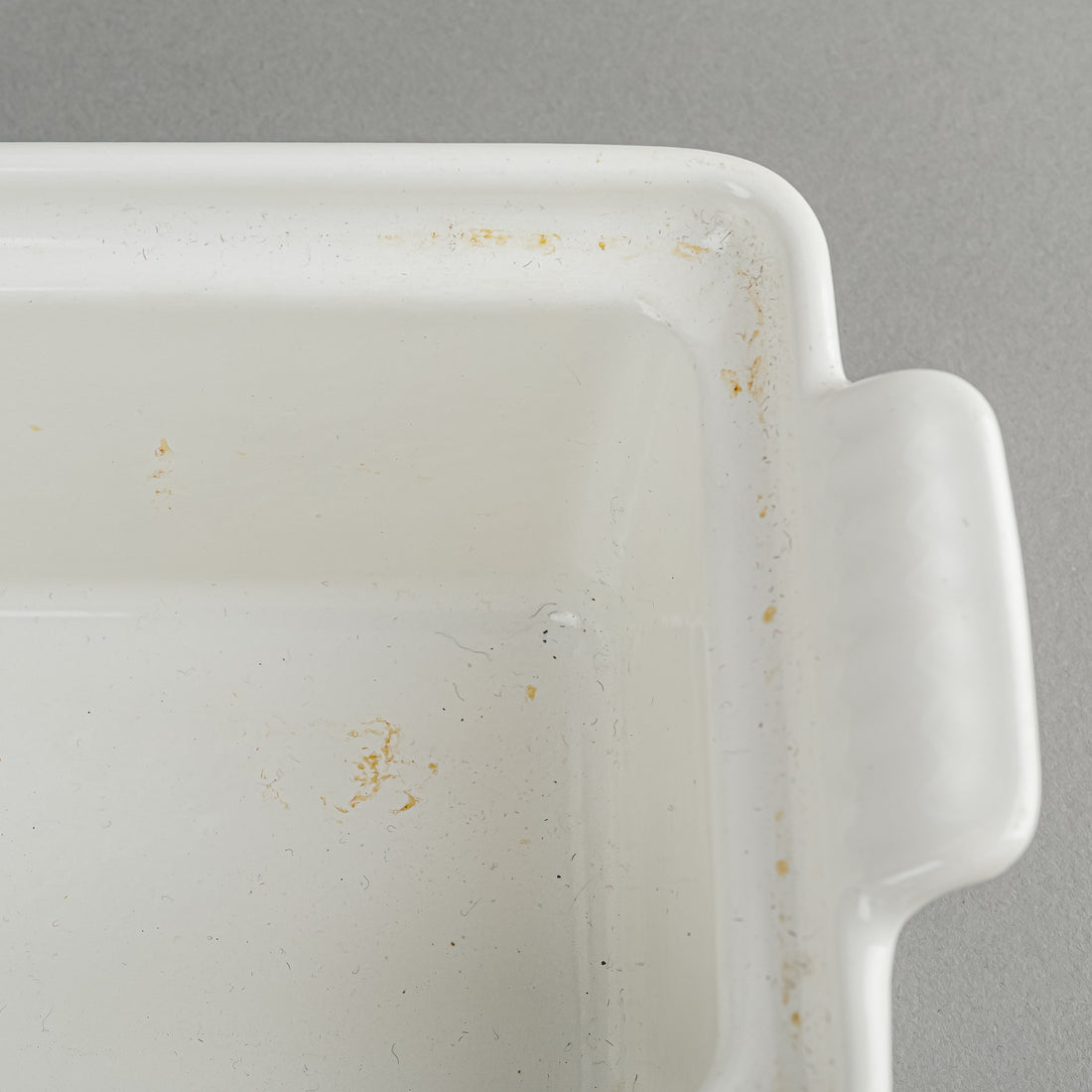 Vintage LE CREUSET Enamel Cast Iron Pate Terrine With Lid 28cm White