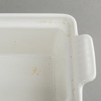 Vintage LE CREUSET Enamel Cast Iron Pate Terrine With Lid 28cm White