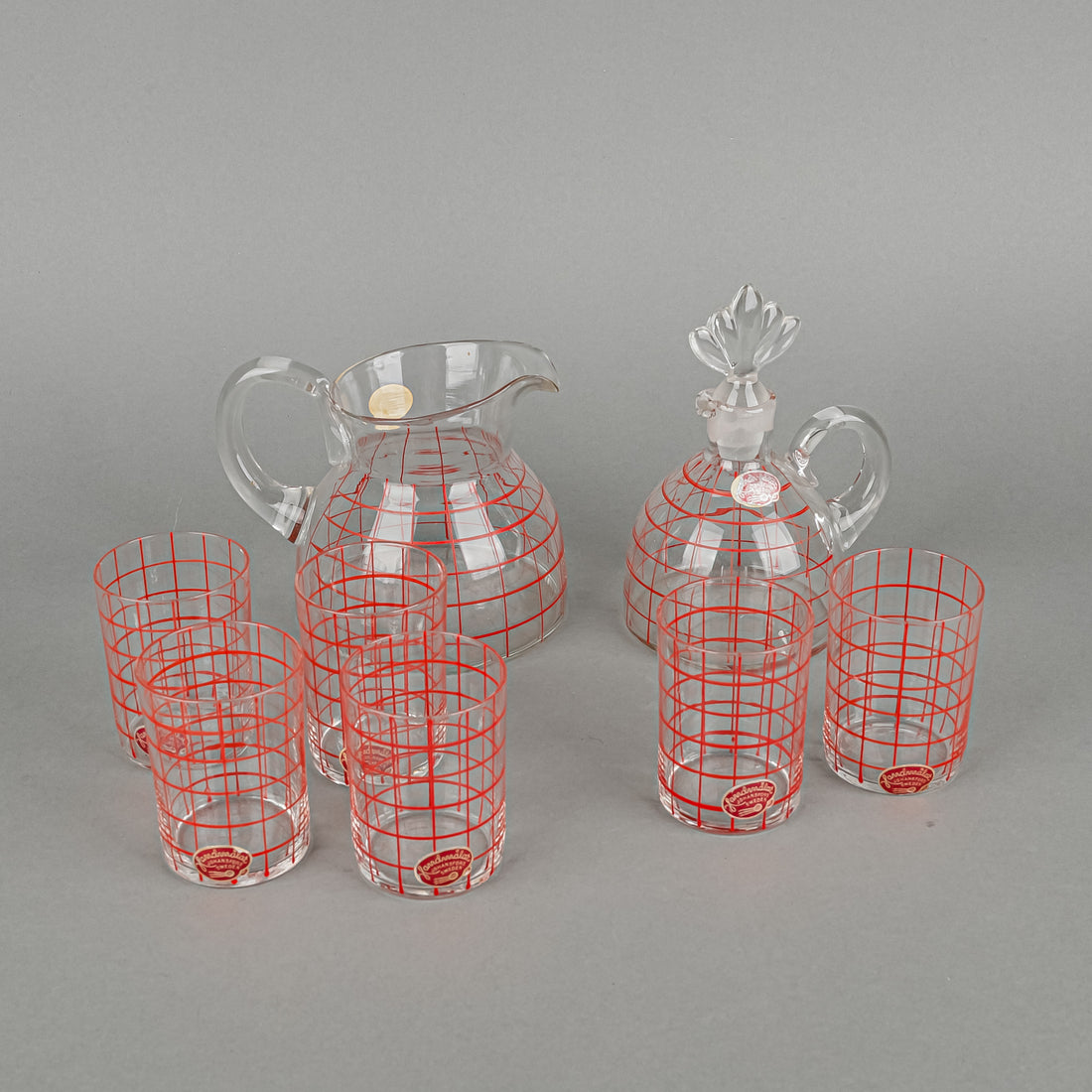 JOHANSFORS Drinks/Juice Set 9 Pieces With Tray