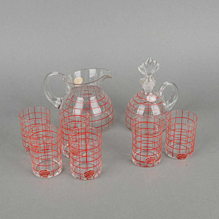 JOHANSFORS Drinks/Juice Set 9 Pieces With Tray