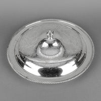 BIRKS Rideau Plate Silverplate Round Covered Serving Dish