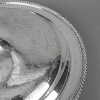 BIRKS Rideau Plate Silverplate Round Covered Serving Dish