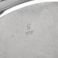 BIRKS Rideau Plate Silverplate Round Covered Serving Dish