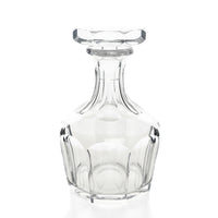 ORREFORS Nils Landberg Faceted Crystal Decanter & Stopper