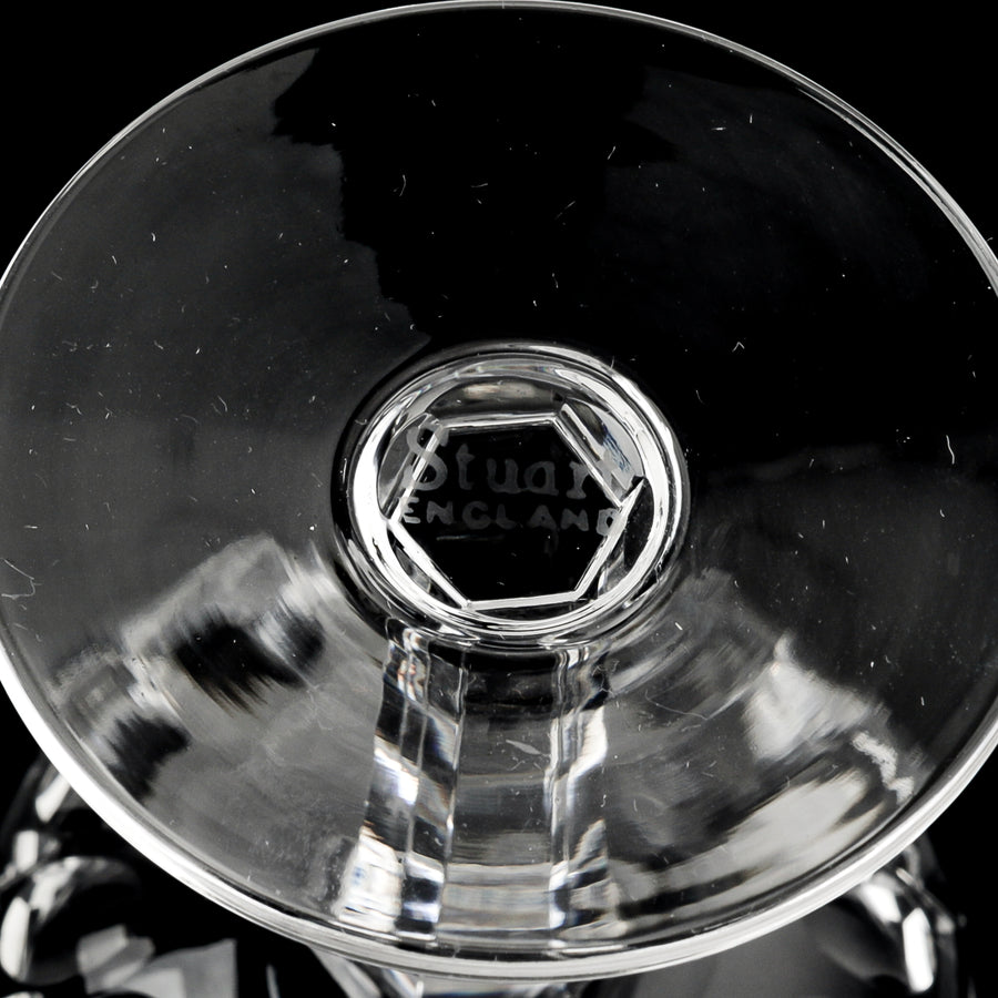 STUART Clifton Park Coupe Champagne Glasses Set Of 7