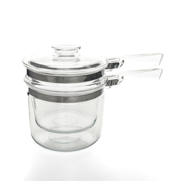 PYREX Vintage Glass Double Boiler 6283