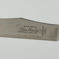 WILLIAM ADAMS Porcelain Handle Stainless Steel Knives  Set of 5