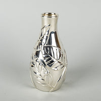 TIFFANY & CO Sterling Louis Comfort Tiffany Leaf Vase