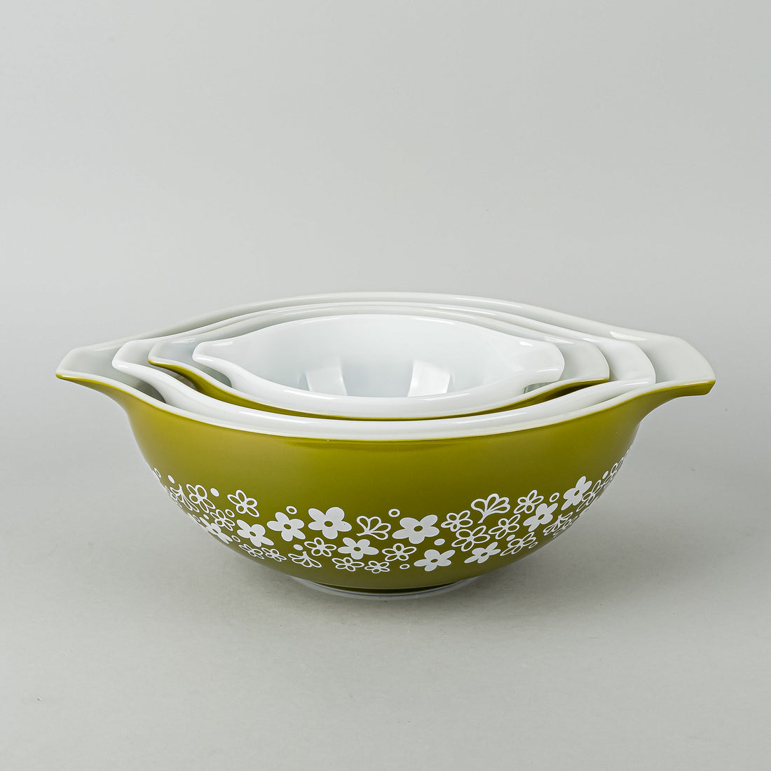 PYREX Spring Blossom Cinderella Mixing Bowls Set Of 4