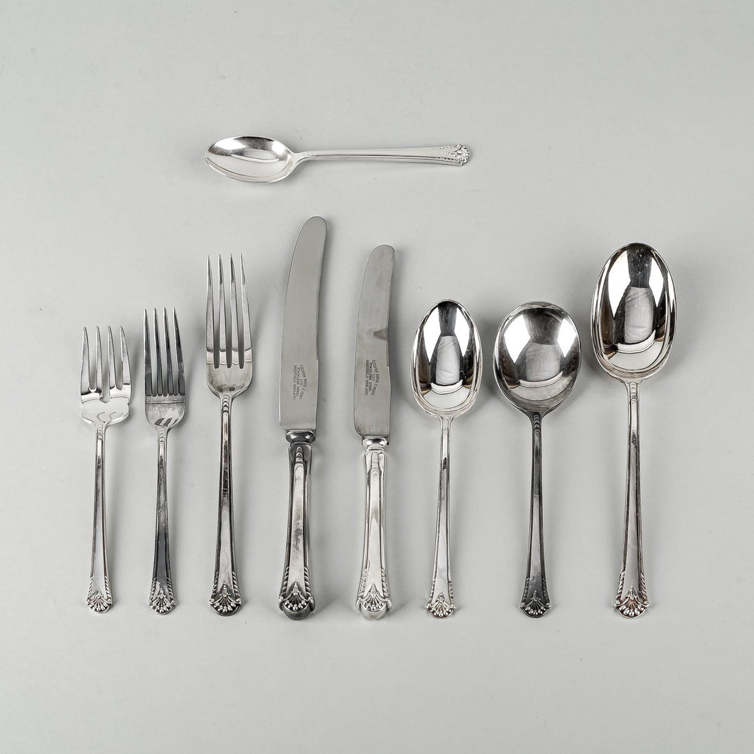 COOPER BROTHERS & SONS  Silverplate Flatware Royal Prince 66 Pieces