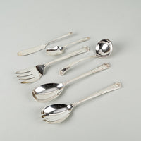 COOPER BROTHERS & SONS  Silverplate Flatware Royal Prince 66 Pieces