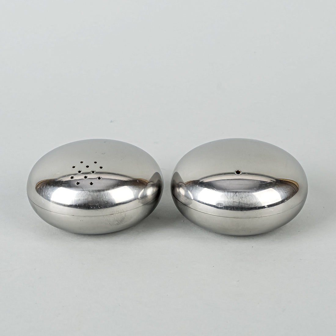 GEORG JENSEN Stainless Steel Salt And Pepper Shaker Set Of 2