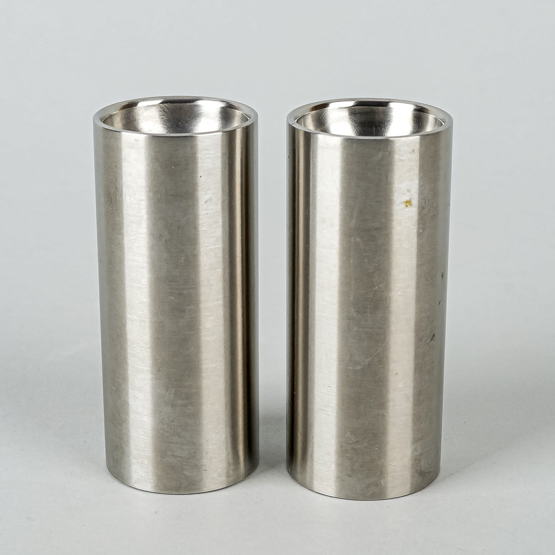 STELTON Cylinda-Line Stainless Steel Salt & Pepper Shakers Set of 2