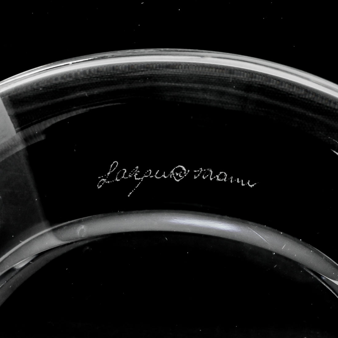 LALIQUE Tete De Lion Ashtray