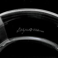 LALIQUE Tete De Lion Ashtray