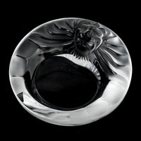 LALIQUE Tete De Lion Ashtray